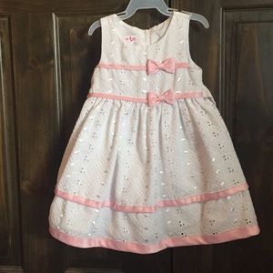 Kids white dress
